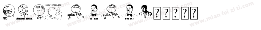 FONT MEME字体转换